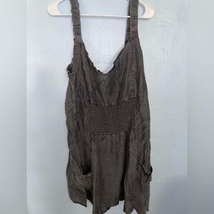 New Women’s 3X White Birch Mineral Wash Black Summer Jumper/Dress